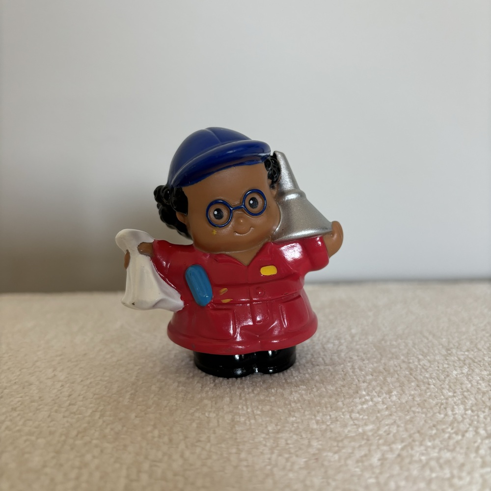 Mechanic little people figure